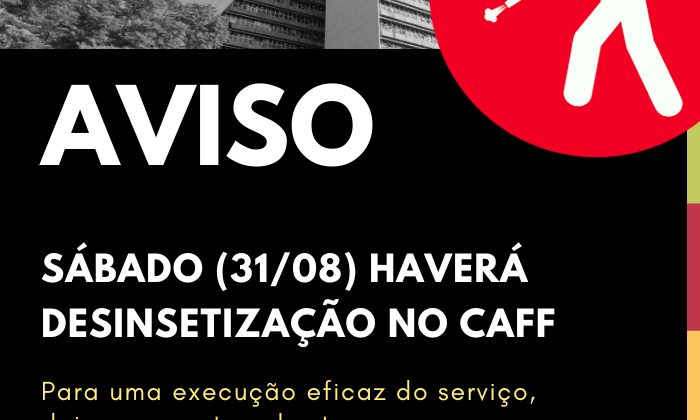 DESINSETIZAÇÃO NO CAFF